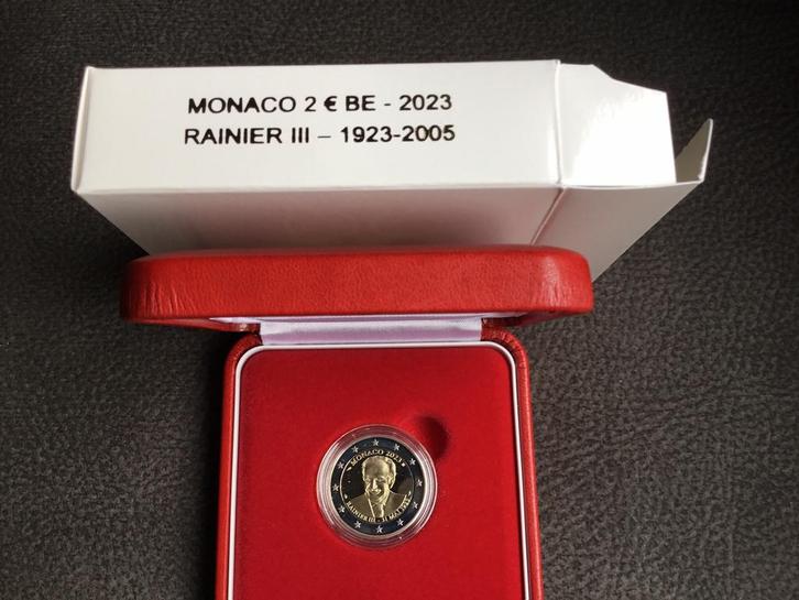 2023 Monaco prins Reinier lll, Timbres & Monnaies, Monnaies | Europe | Monnaies euro, 2 euros, Monaco, Enlèvement ou Envoi