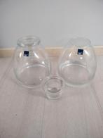 Leonardo set van 2 vaasjes met afneembaar kaarshoudertje, Huis en Inrichting, Woonaccessoires | Vazen, Ophalen