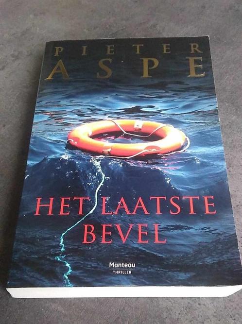 Pieter Aspe Het laatste bevel, Livres, Thrillers, Enlèvement ou Envoi