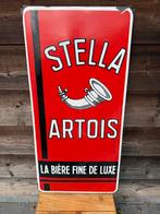 Emaille bord Stella Artois 1948, Ophalen of Verzenden, Gebruikt