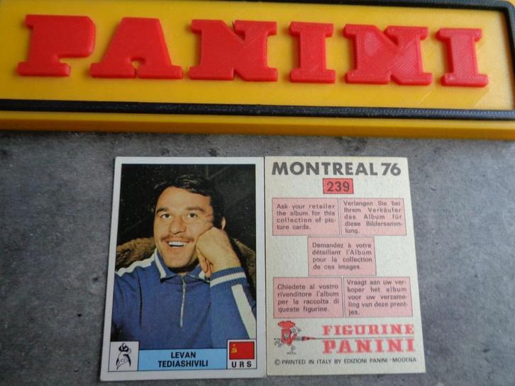 Panini sticker Montreal 76 olympische spelen  nr 239, Hobby en Vrije tijd, Stickers en Plaatjes, Zo goed als nieuw, Sticker, Verzenden