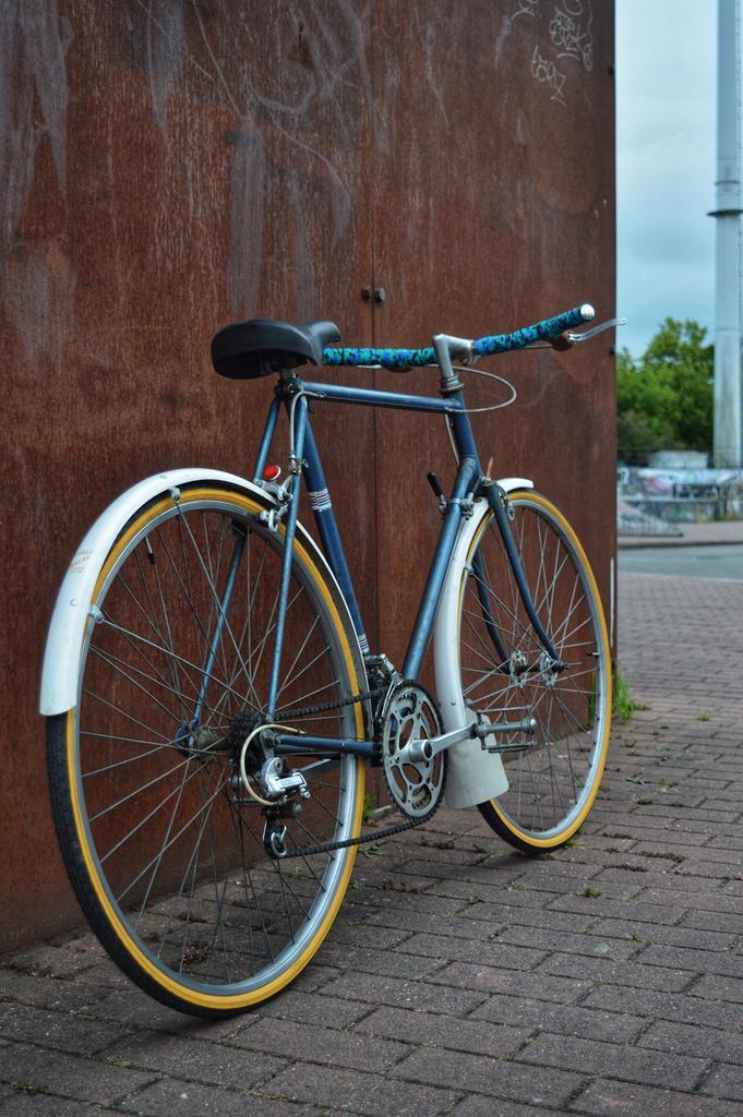 Heren fiets retro vintage, Fietsen en Brommers, Fietsen | Racefietsen, Zo goed als nieuw, Heren, Ophalen