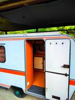 ZEER  MOOIE PROPERE retro RAPIDO CARAVAN  MTM 700 KG, Tot en met 3, Reservewiel, 500 - 750 kg, Overige