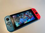 Nintendo Switch 1 + 256GB + reistas, Games en Spelcomputers, Spelcomputers | Nintendo Switch, Gebruikt, Met 1 controller, Met games