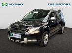 Skoda Yeti GARANTIE*110PK*SENSOREN A*GPS*BLUETOOTH*TOPWAY.BE, Auto's, Airbags, Zwart, Handgeschakeld, SUV of Terreinwagen