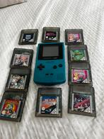 Game boy kleur en spelletjes, Ophalen of Verzenden, Zo goed als nieuw, Game Boy Color, Met games
