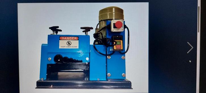 Kabelstripmachine , zeer goede staat . KM2 Jeffra  220Volt, Doe-het-zelf en Bouw, Gereedschap | Overige machines, Ophalen