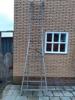 Aluminium ladder 3 meter, Doe-het-zelf en Bouw, Ladders en Trappen, Ophalen, Ladder
