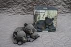 *Decoratie 2 zwarte beren L 15 cm x Br 12 cm x H 9 cm, Ophalen of Verzenden, Zo goed als nieuw, Dier