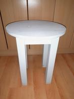 bijzettafeltje grijs, Minder dan 55 cm, Gebruikt, Rond, Hout