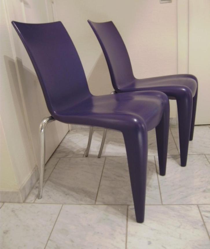 PHILIPPE STARCK LOUIS 20 - VITRA, Huis en Inrichting, Stoelen, Zo goed als nieuw, Twee, Kunststof, Metaal, Bruin, Ophalen
