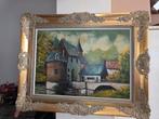 XL schilderij met kader, Ophalen of Verzenden