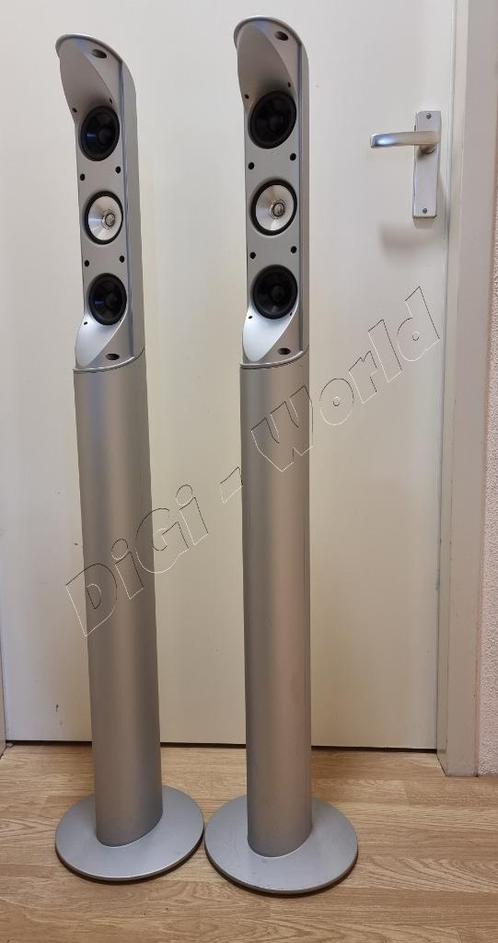 Kef 5001-2 3weg luidspreker met originele KEF stands, Audio, Tv en Foto, Luidsprekerboxen, Zo goed als nieuw, Front, Rear of Stereo speakers