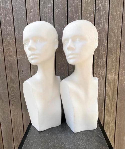 2 isomo bustes - voor powertex-projecten, Hobby en Vrije tijd, Cursusmateriaal, Nieuw, Ophalen of Verzenden