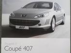 Peugeot 407 Coupe 2008 Brochure, Boeken, Auto's | Folders en Tijdschriften, Ophalen of Verzenden, Peugeot