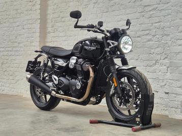 Triumph Speed Twin 1200 - Boordevol Opties! @motomobilia  beschikbaar voor biedingen
