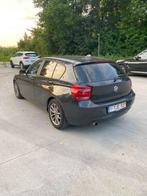BMW - 116ED, Auto's, Euro 5, Zwart, Zwart, Leder