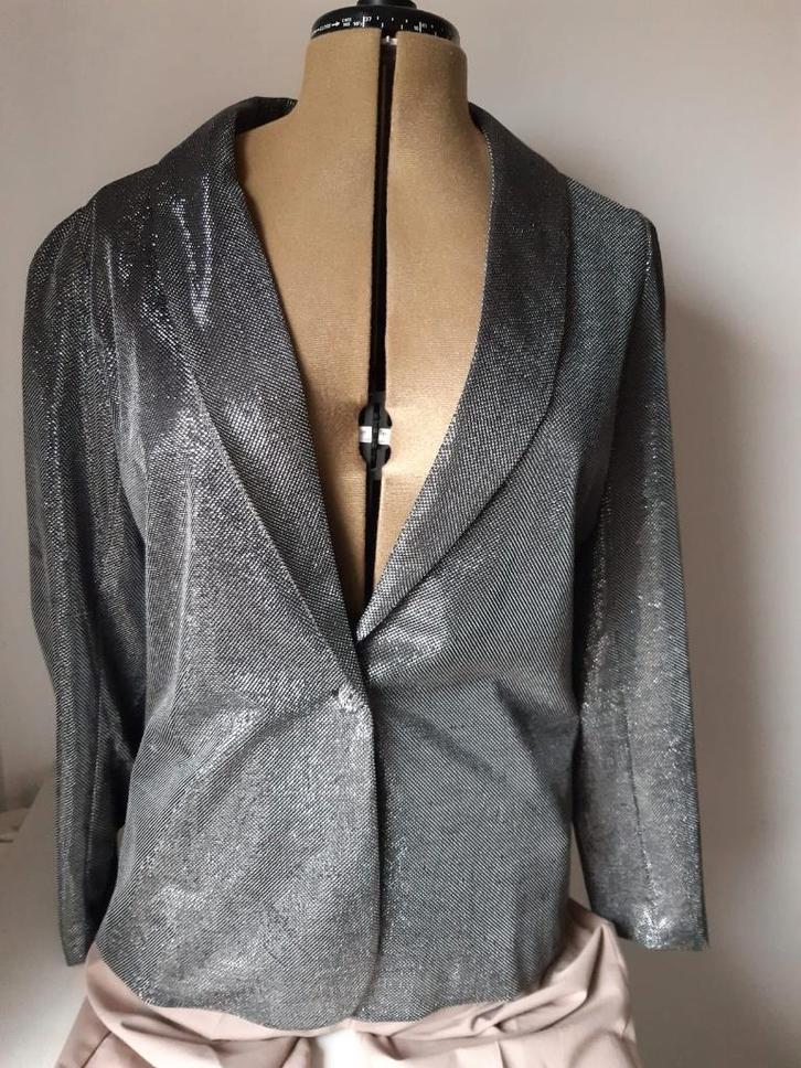 Veste brillante argentée taille 42 - marque VILA, Kleding | Dames, Jassen | Winter, Ophalen of Verzenden