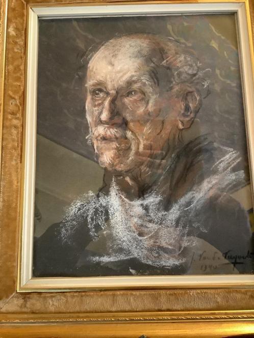 Kunstwerk !! Jules van de Veegate 1940 !, Antiek en Kunst, Kunst | Schilderijen | Klassiek, Ophalen