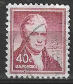 USA 1955/1956 - Yvert 603 - John Marshall (ST), Postzegels en Munten, Verzenden, Gestempeld