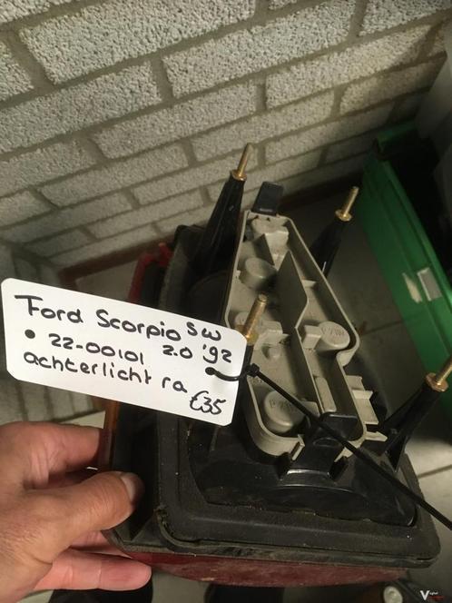 Ford scorpio staion '92 achterlicht Links en Rechts, Auto-onderdelen, Verlichting, Gebruikt, Ophalen of Verzenden