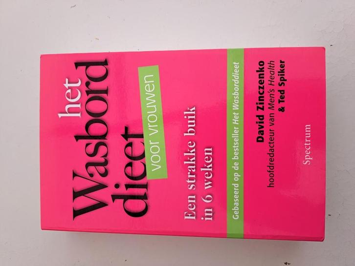 D. Zinczenko - Wasborddieet voor vrouwen, Boeken, Sportboeken, Zo goed als nieuw, Fitness, Ophalen of Verzenden