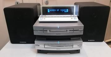 Pioneer stereo set met cd en mini disc speler beschikbaar voor biedingen