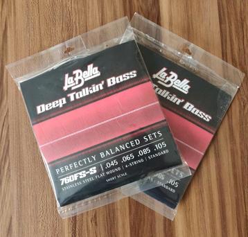 Cordes de basse La Bella filet plat beschikbaar voor biedingen