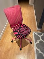 Ikea roze bureaustoel, Gebruikt, Bureaustoel, Roze