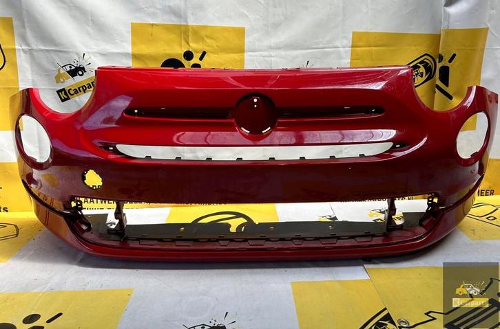 Voorbumper Fiat 500 bumper 735619476 2015-2023 origineel, Auto-onderdelen, Carrosserie, Bumper, Fiat, Voor, Gebruikt