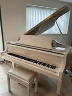 Essex witte hoogglans vleugelpiano ( baby grand), Piano, Ophalen of Verzenden, Hoogglans, Zo goed als nieuw