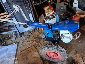 iseki  motoculteur   goed onderhoud  met ploeg frees, Enlèvement ou Envoi, Horticulture, culture maraîchère en serre, Labour