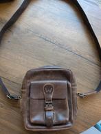 Klassieke schoudertas voor mannen in kwaliteitsleer, Autres marques, Cuir, Enlèvement ou Envoi, Comme neuf