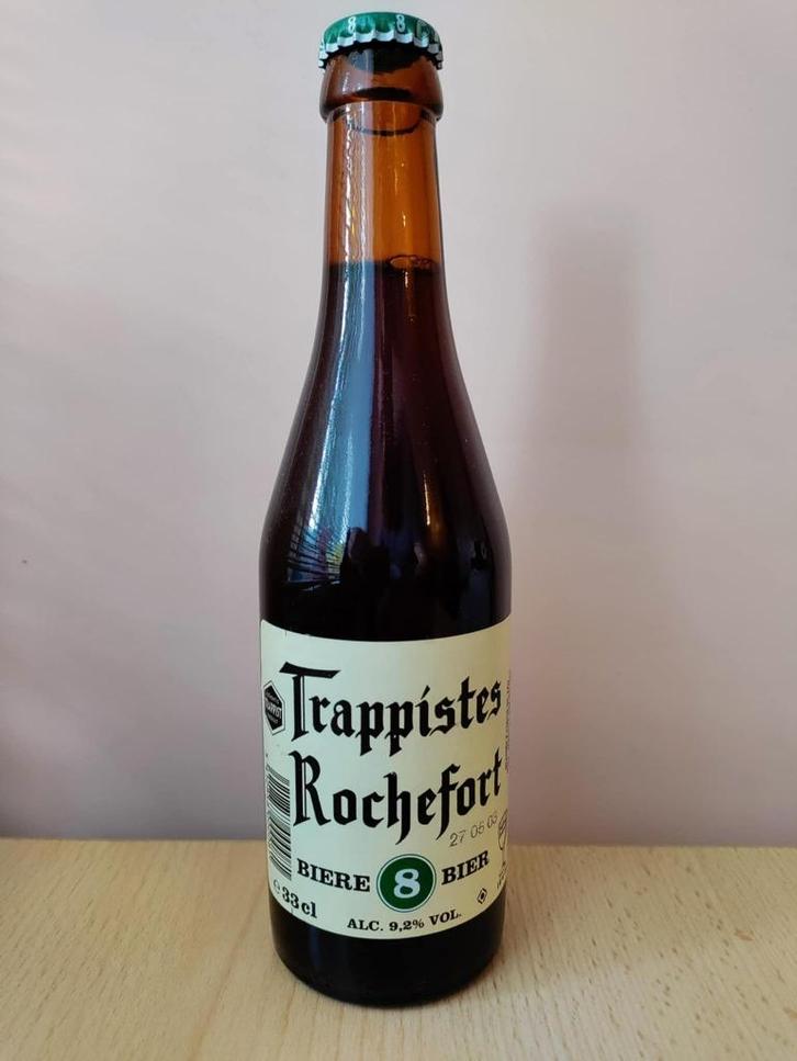 Vintage Trappistenbier Rochefort 8 > 20 jaar oud, Verzamelen, Biermerken, Zo goed als nieuw, Flesje(s), Overige merken, Verzenden