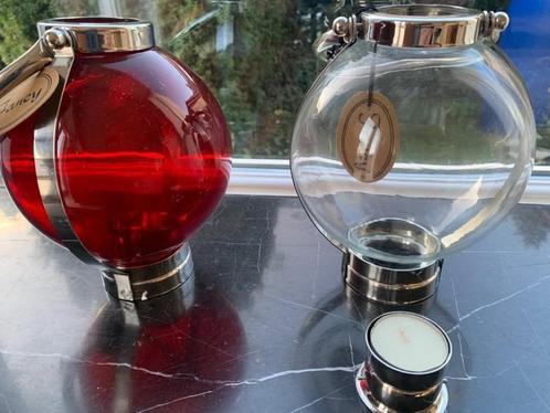 Nieuwe teelichthouder, Huis en Inrichting, Woonaccessoires | Kandelaars en Kaarsen, Rood, Ophalen of Verzenden