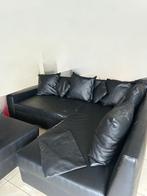 Bank van imitatieleer., Huis en Inrichting, Ophalen, Gebruikt, 100 tot 125 cm, Simili cuir