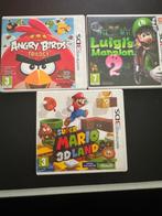 Collectie 3DS games - Super Mario - Angry Birds - Luigi's ma, Games en Spelcomputers, Games | Nintendo 2DS en 3DS, Ophalen of Verzenden