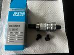 Trapas Shimano BB-UN55 Italiaanse draad, Fietsen en Brommers, Fietsonderdelen, Crankstel of Pedalen, Racefiets, Nieuw, Ophalen of Verzenden