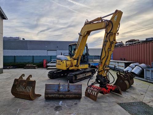 Komatsu PC88-MR - 2007 - 4680 draaiuren, Articles professionnels, Machines & Construction | Grues & Excavatrices, Excavatrice