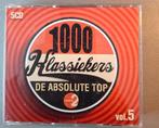 5cd box.  1000 klassiekers. Vol. 5. (Radio 2)., Cd's en Dvd's, Ophalen of Verzenden, Zo goed als nieuw