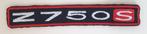 Kawasaki Z750S Z750 S Z 750 S strijkplaatje patch - 124 x 19, Ophalen of Verzenden, Nieuw