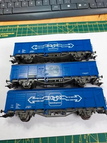 Marklin Ho lot de 3 wagons OBB, Analogique, Enlèvement ou Envoi, Courant alternatif, Wagon