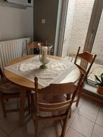 eiken tafel, Ophalen