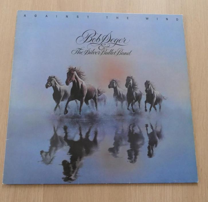 LP  Bob Seger & The Silver Bullet Band - Against The Wind  5, Cd's en Dvd's, Vinyl | Rock, Gebruikt, Poprock, 12 inch, Ophalen of Verzenden