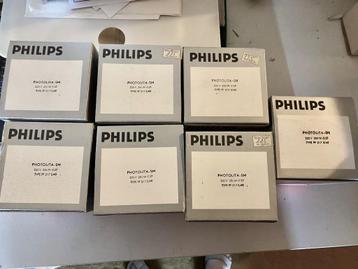Vintage: 7 Philips Photolita S-M-lampen beschikbaar voor biedingen
