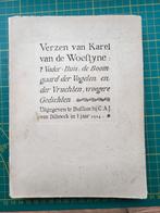 Verzen van Karel Van de Woestijne, Ophalen of Verzenden, Gelezen