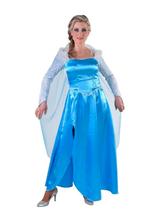 Ijsprinses carnavalkostuum XL, Ophalen, Zo goed als nieuw, Maat 46/48 (XL) of groter