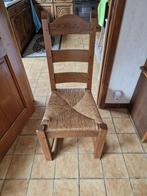 Stoelen, Ophalen, Gebruikt, Bruin, Massief eiken eetstoelen