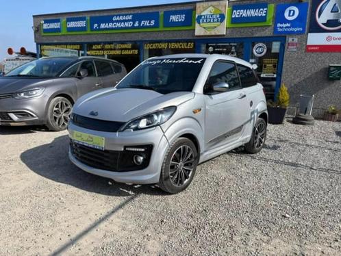 Ligier JS50, Auto's, Aixam, Bedrijf, Te koop, Diesel, Automaat, Zilver of Grijs, Leder, Voorwielaandrijving, Ophalen of Verzenden