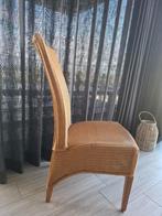 Eetkamerstoelen, Huis en Inrichting, Ophalen, Riet of Rotan, Bruin, Zo goed als nieuw